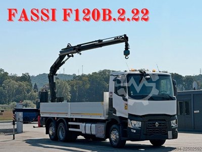 RENAULT T 380 * FASSI F120B.2.22 + FUNK * TOPZUSTAND !