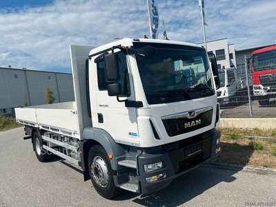 LKW mit Pritsche (offen) MAN TGM 15.250/Pritsche6,10m/NL 9,4to/Nur 66 tkm,Top gebraucht