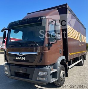 LKW mit Pritsche & Plane MAN MAN TGM 15.290 Stapleraufnahme Edscha gebraucht