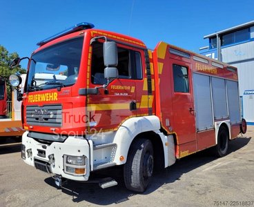 LKW mit Kofferaufbau MAN TGA 18.350 4x2 LL 6-Sitzer Feuerwehr HLF 20/16 gebraucht