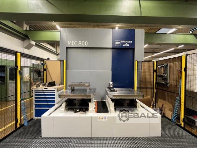 Horizontal Numerically Controlled Machining Centres BURKHARDT + WEBER MCC 800 A