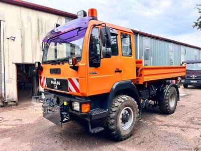 Dreiseitenkipper LKW MAN 10,174  Allradkipper gebraucht