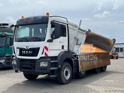 Dreiseitenkipper LKW MAN TG-S 35.460 BB 8x4 4-Achs Kipper Bordmatik gebraucht