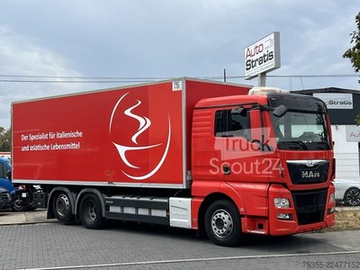 Kühlkoffer-LKW MAN TGX 26.440 Klima Lenkachse 7,35m MitsubishiTU100 gebraucht