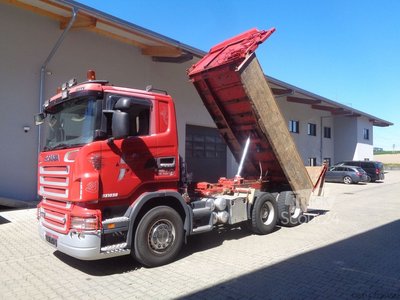 Kipper LKW SCANIA R580 6x4 BB Bordmatik WE-System Retarder AHK gebraucht