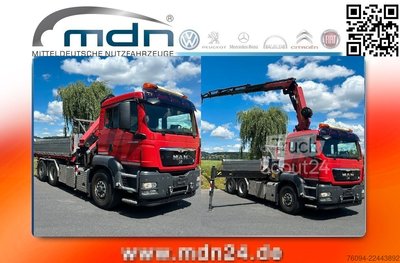 Autokran MAN TGS 28.480 6x4-4 ALLRAD KRAN 19m SEILWINDE Wechs gebraucht