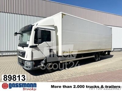 LKW mit Kofferaufbau MAN TGL 12.180 4X2 BL mit LBW BÄR gebraucht