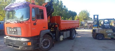 Dreiseitenkipper LKW MAN 18.410 Krankipp gebraucht
