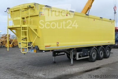 Kipper Auflieger BENALU VN-Bulkliner S95, Alu, 52m ,Kombitür, Alu-Felgen gebraucht