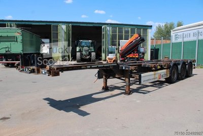 Auflieger-Wechselfahrgestell KRONE SD MULTI HECK TELESKOP 2 x LIFTACHSE Nr.: 882 gebraucht