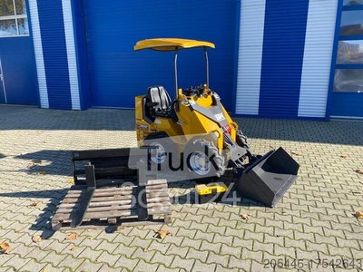 Mini-Radlader inkl. Gabel,-Schaufelpaket Berger Kraus BK360SW Mini-Radlader Briggs & Stratton Ausstellungsmaschine