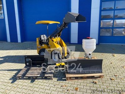 Mini-Radlader inkl. Winterpaket Berger Kraus BK360SW Mini-Radlader Briggs & Stratton Ausstellungsmaschine
