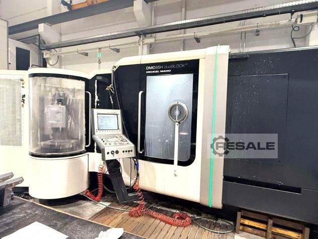Horizontal Numerically Controlled Machining Centres DECKEL MAHO DMC 65H duoBLOCK