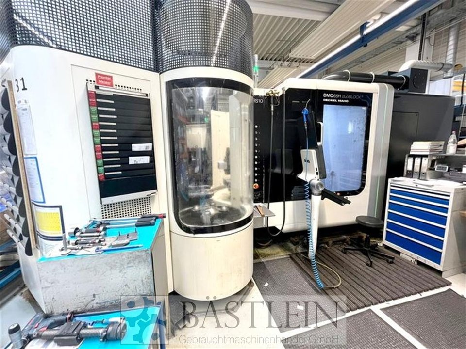 Horizontal Processing Centers DECKEL- MAHO DMG DMC 65 H duoBlock