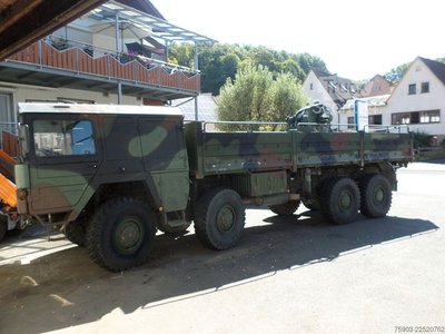 LKW mit Pritsche (offen) MAN KAT 1  8x8  10 Ton   Winde  Top Zustand gebraucht