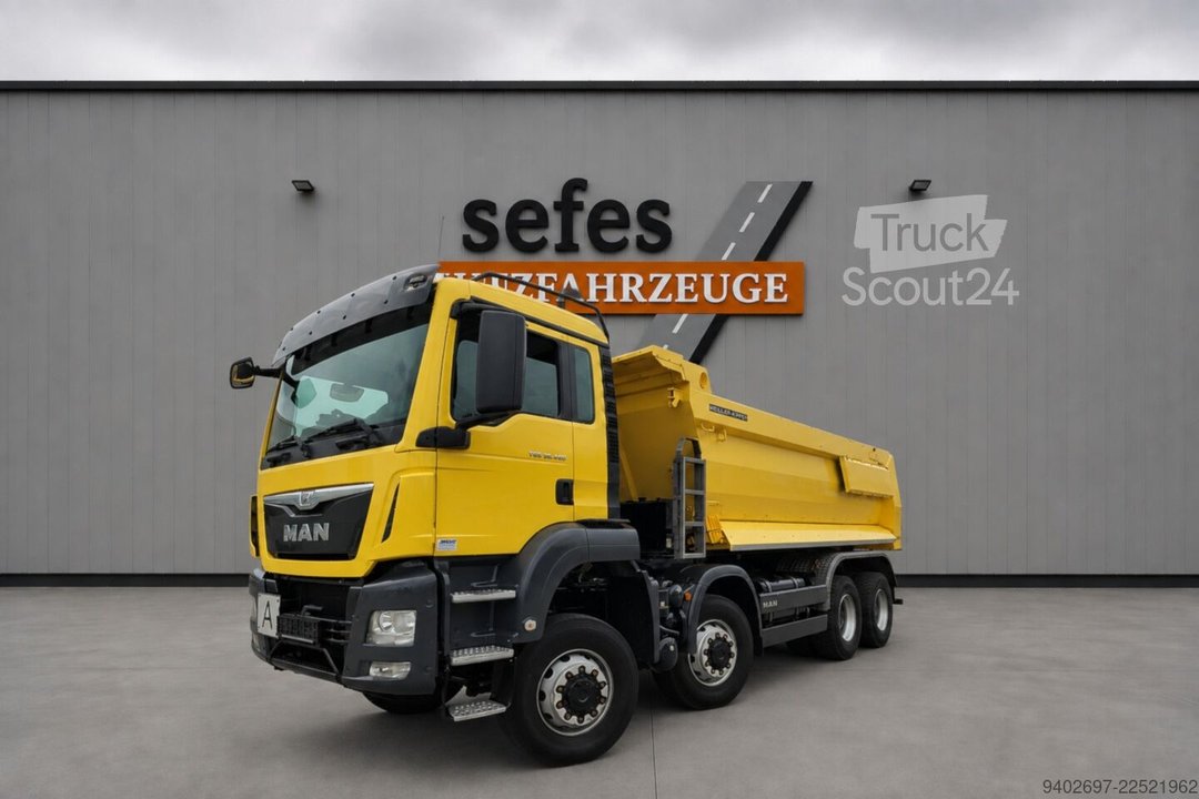 Kipper LKW MAN TGS 35.460 8x6 Meiller Bordmatik gebraucht