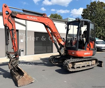 Minibagger KUBOTA KX 121-3, 3.980 kg, SW, Grabenräumer, 3 Löffel gebraucht