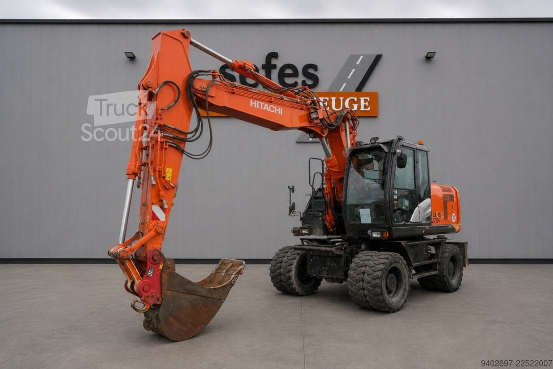 Mobilbagger Hitachi ZX 170 W-5B gebraucht