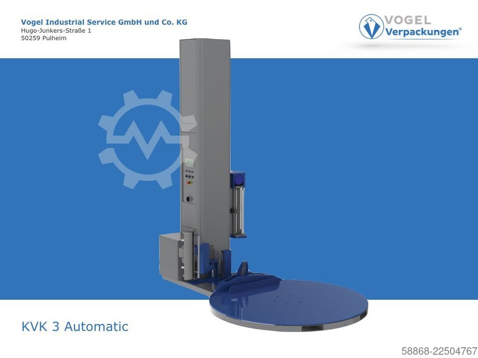 Vogel KVK 3 Automatik Anlegen/Abschneiden