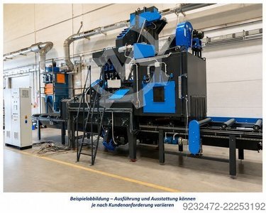 ABRAZIV Rollenbahnstrahlanlage RB-1650