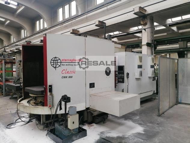 Horizontal Processing Centers STARRAG HECKERT CWK 800