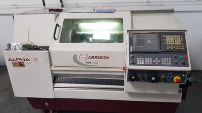 CNC-Drehmaschine Harrison Alpha 13, Fanuc Steuerung