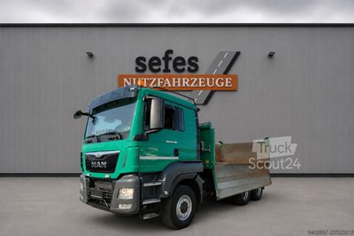 Dreiseitenkipper LKW MAN TGS 26.480 6x6 3Seiten MEILLER Bordmatik gebraucht