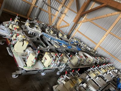 ALBA Verklebevorrichtung als Teilespender