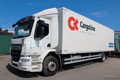 LKW mit Kofferaufbau DAF LF 320FA 4x2 BL - Koffer 9,30 - LBW Nr.: 882 gebraucht