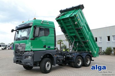 Dreiseitenkipper LKW MAN 26.520 TGX BB 6x4, Bordamtik, Cramaro, Hydr.,AHK gebraucht
