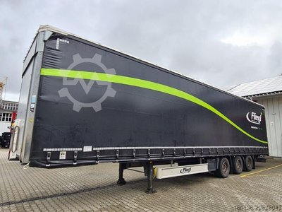 Fliegl 3-Achs Gardine Mega mit 7m Coilmulde