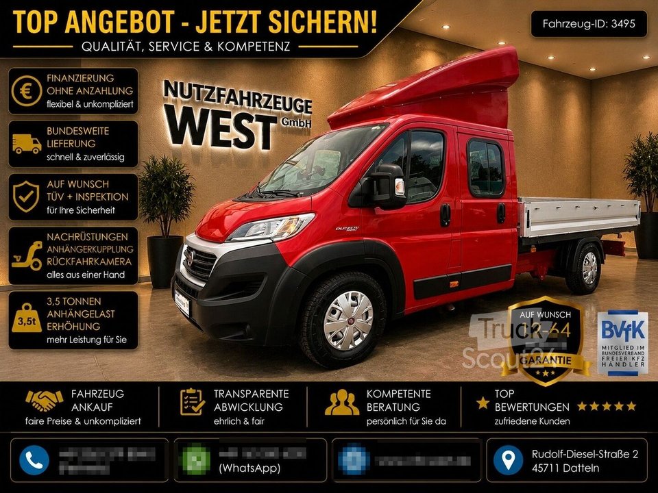Pritschenwagen FIAT Ducato Doka gebraucht