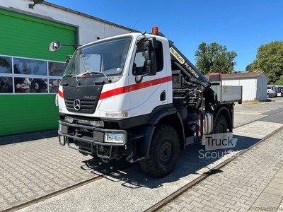 LKW mit Pritsche (offen) UNIMOG U20 / Palfinger PK 9001 + Funk gebraucht
