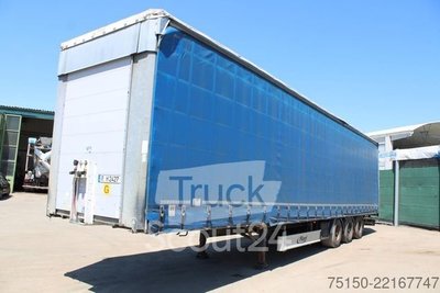 Auflieger mit Pritsche & Plane FLIEGL SDS Tautliner MEGA - LIFT - Nr.: 495 gebraucht