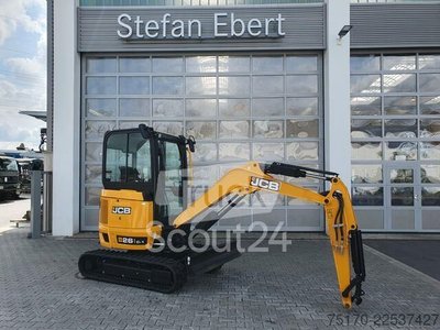 Minibagger JCB 26C-1 Pro Cab / Planierschild / Löffelpaket neu