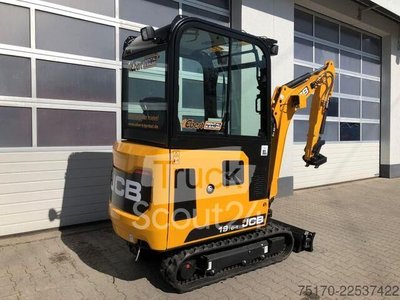 Minibagger JCB 19C-1 / 10h 2023 / Löffelpaket / Schnellwechsler gebraucht