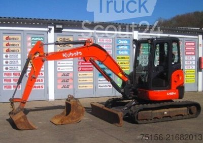 Minibagger Kubota KUBOTA U48-4 * 2x Löffel * gebraucht