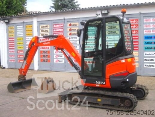 Kompaktbagger Kubota U27-4 gebraucht