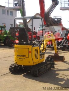 Minibagger Komatsu PC 14 R - 3HS * 2x Löffel * * Vorführm. gebraucht