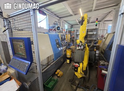 Hyundai HIT-200C + FANUC M-20iA CNC lathe