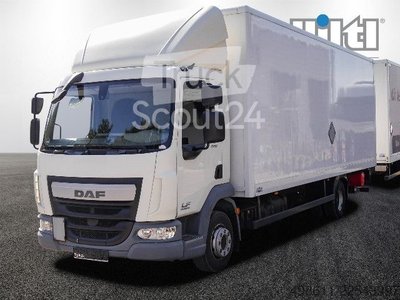 LKW mit Kofferaufbau DAF LF 220 12t SAXAS KOFFER + ANHÄNGER MOESLEIN gebraucht