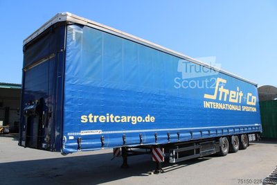 Auflieger mit Pritsche & Plane SCHWARZMÜLLER S1 - Tautliner MEGA - SAF - Nr.: 180 gebraucht