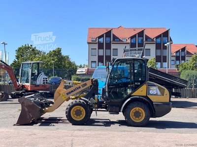Radlader KOMATSU WA 65, WA70 , Palettengabel, 4- in 1 Schaufel gebraucht