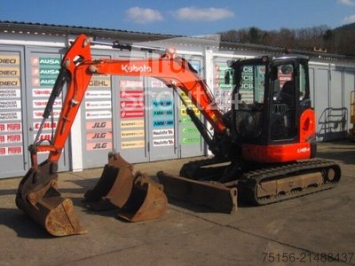Minibagger Kubota U48-4 *3x Löffel* gebraucht