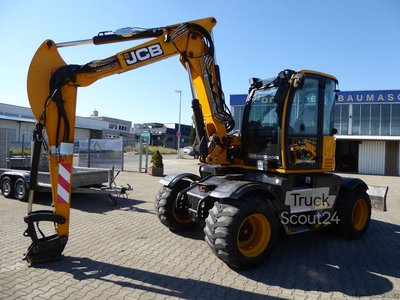 Mobilbagger JCB Hydradig JS 110W gebraucht