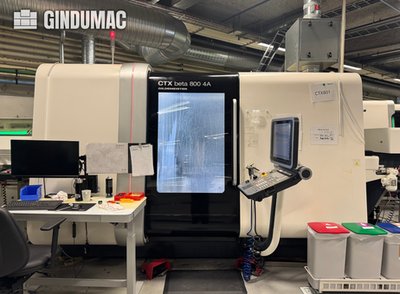 DMG MORI CTX Beta 800 4a cnc lathe