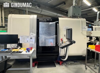 DMG MORI CTX Beta 800 4a CNC lathe