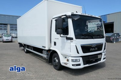 LKW mit Kofferaufbau MAN 12.220 TGL BL 4x2, 7.100mm lang,LBW, AHK,3. Sitz gebraucht