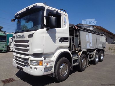 Kipper LKW SCANIA R450 8x4 Schubboden/Abschiebemulde gebraucht