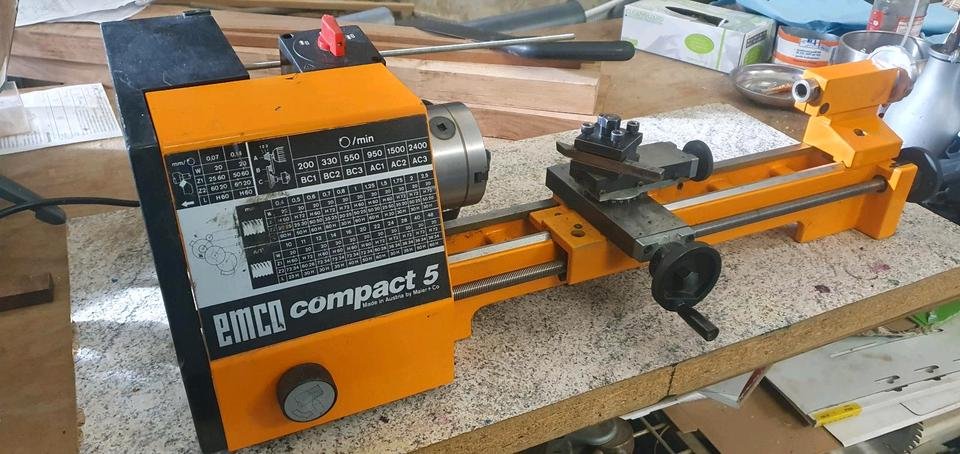 Emco Compact 5 Drehmaschine, Drehbank Made in Österreich